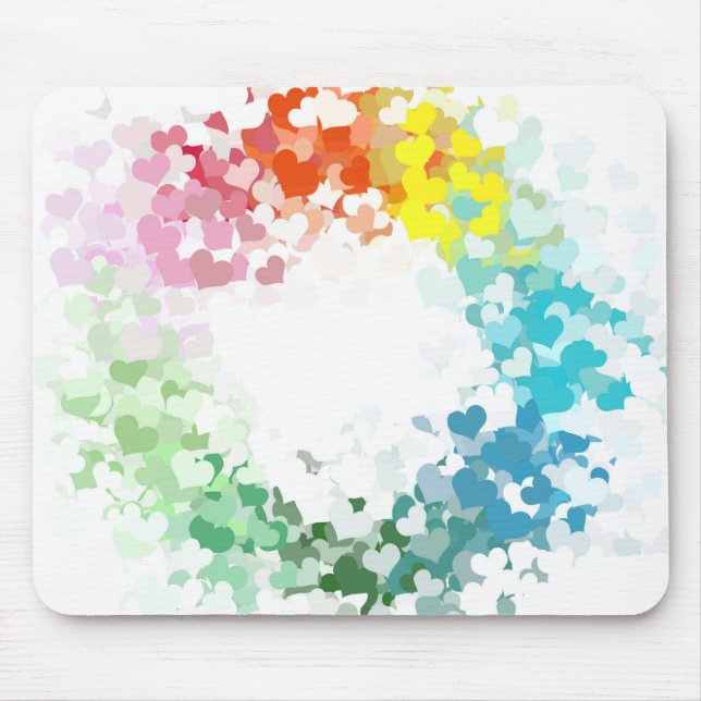 Mousepad Tendência de Abstrato de Arte Personalizada Modern (Frente)