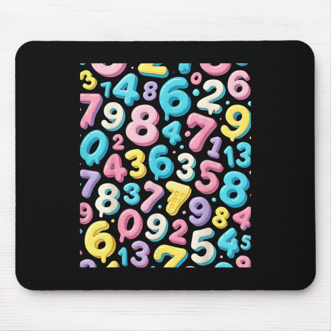 Mousepad Tendência Geração Z Alpha Seis Sete 6 7 _8  (Frente)