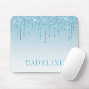 Mousepad Tendência Moderna e Motiva Azul Leve