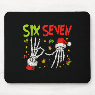 Mousepad Tendência Seis Sete Meme Natal 67 Xmas Homens Mulh
