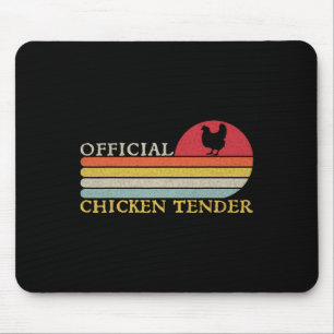 Mousepad Tender de Frango Oficial Comida Engraçada Criação