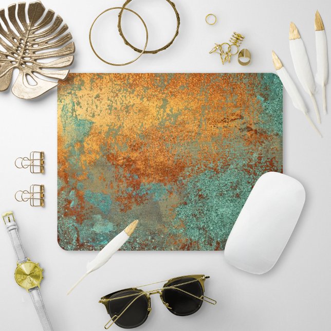 Mousepad Tendy Rich Copper Patina Metálico (Criador carregado)