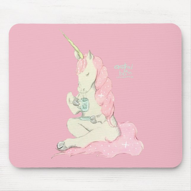 Mousepad Tenha o café & o chá comigo - tapete do rato (Frente)