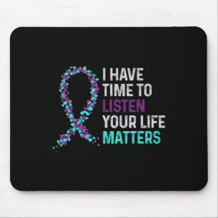 Mousepad Tenha Tempo Para Ouvir Awarenes Suicidas Na Saúde