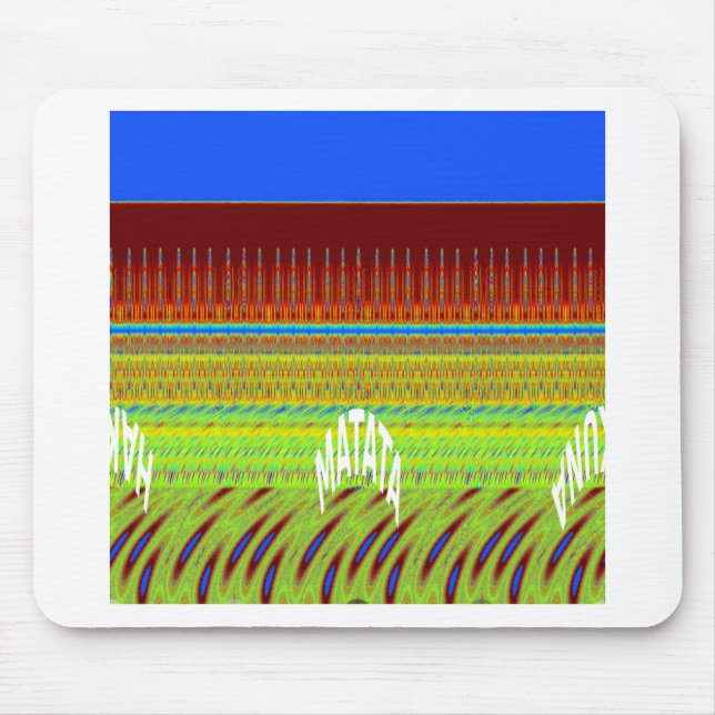 Mousepad Tenha um belo dia e uma noite melhor (Frente)