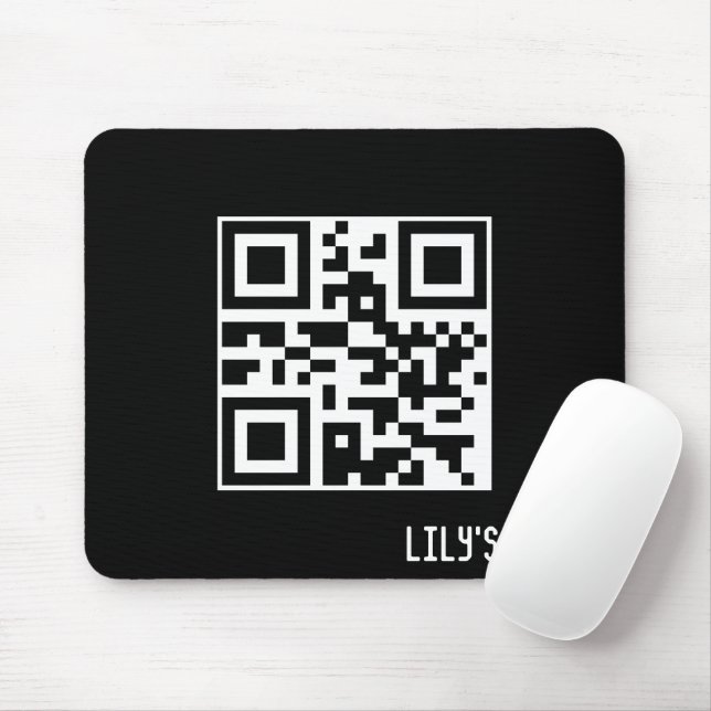 Mousepad Tenha Um Código QR De Dia Legal (Com mouse)