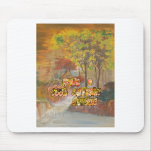 Mousepad Tenha um Legal Impressão de Arte de Vintage, no ou