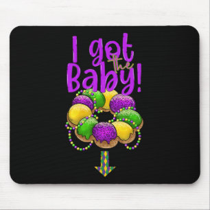 Mousepad Tenho O Byby Mardi Gras Fat Terça-Feira Nova Orlea
