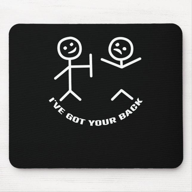 Mousepad Tenho o teu esqueleto do Halloween (Frente)