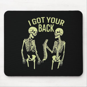 Mousepad Tenho Seu Esqueleto De Halloween De Ck Sarcástico
