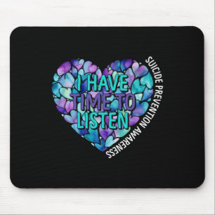 Mousepad Tenho Tempo Para Ouvir A Consciência Da Prevenção