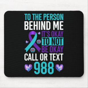 Mousepad Tenho Tempo Para Ouvir A Consciência Da Prevenção
