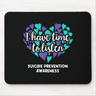 Mousepad Tenho Tempo Para Ouvir A Consciência Da Prevenção