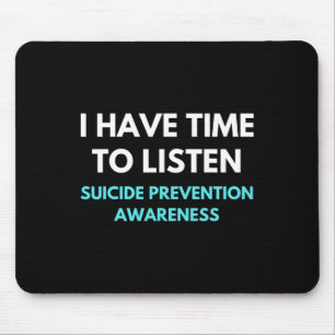 Mousepad Tenho Tempo Para Ouvir A Consciência Da Prevenção