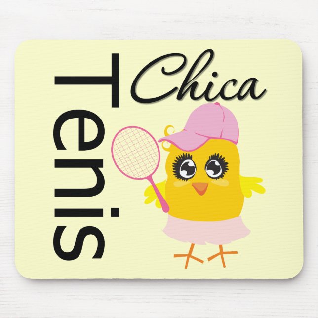 Mousepad Tenis Chica (Frente)