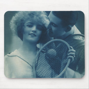 Mousepad Tênis Esportivo Vintage, Amor e Romance