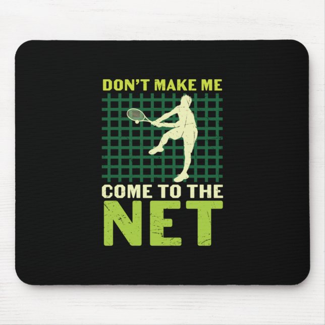 Mousepad Tênis Player | Não Me Faça Chegar À Internet (Frente)