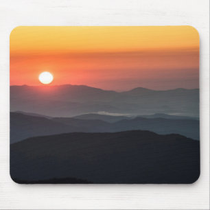 Mousepad Tennant Mt, área de Graveyard Fields, nascer do so