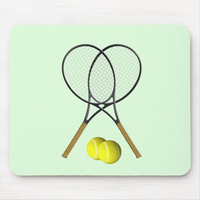 Mousepad Tennis Doubles Green (Frente)