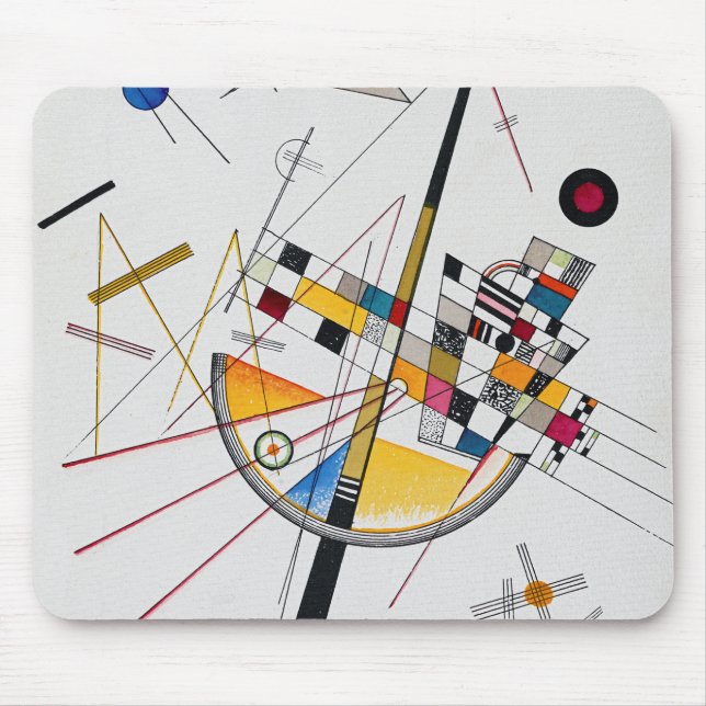 Mousepad Tensão Delicada n.o 85, Wassily Kandinsky (Frente)