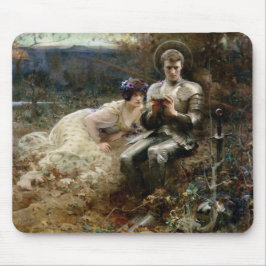 Mousepad Tentação de Sir Percival (Cavaleiro Medieval)