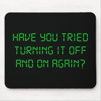 Mousepad Tentou Desligar E Ligar De Novo?