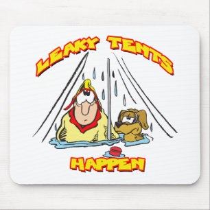 Mousepad Tents De Camping-Leaky