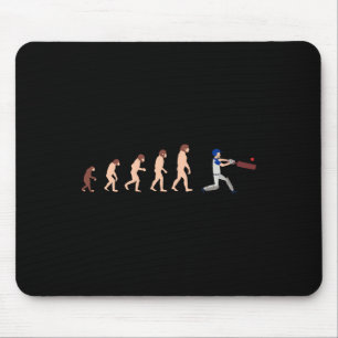 Mousepad Teoria Da Evolução Jogador De Críquete Engraçado 
