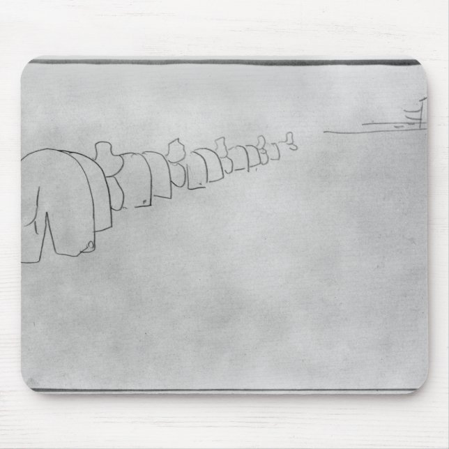 Mousepad Teoria dos elefantes, 1 de Henri de (Frente)