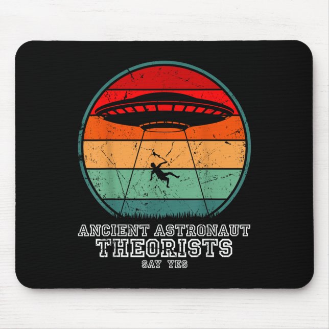 Mousepad Teóricos Astronautas Antigos Dizem Sim Aliado Espa (Frente)