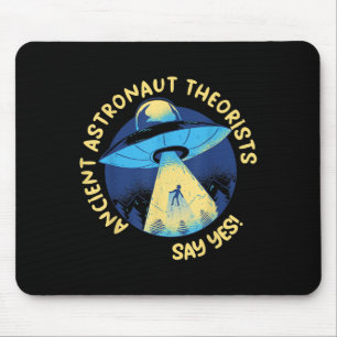 Mousepad Teóricos Astronautas Antigos Dizem Sim Alienígena 