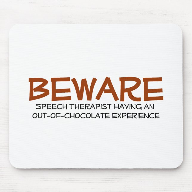 Mousepad Terapeuta de discurso (Frente)