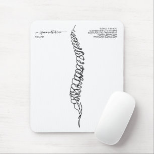 Mousepad Terapeuta de Massagem Quiropraxista Licenciado