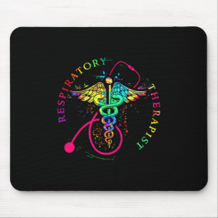 Mousepad Terapeuta de terapia respiratória engraçado cuidad