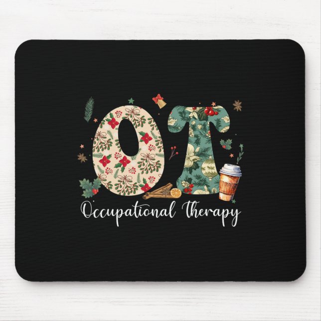 Mousepad Terapêutica Ocupacional Natal Não Me (Frente)