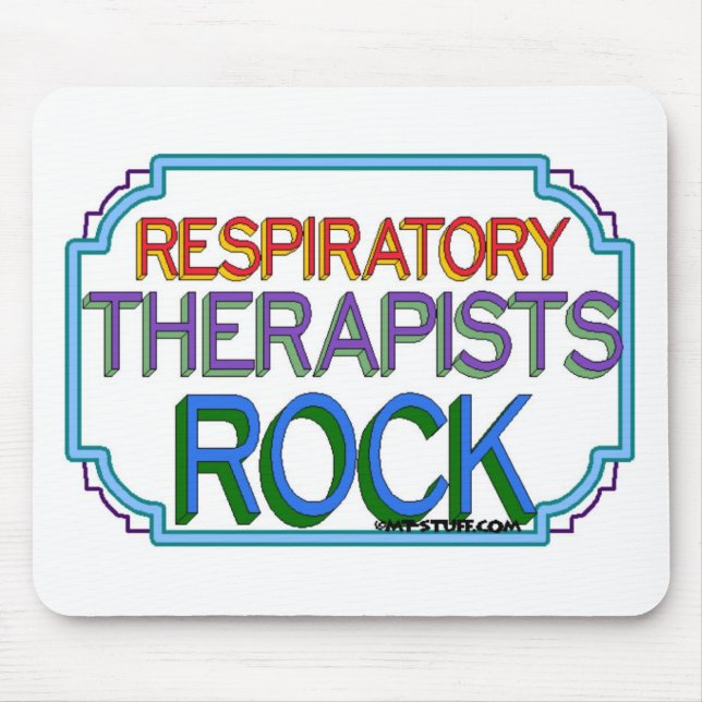 Mousepad Terapêutica Respiratória Rock (Frente)