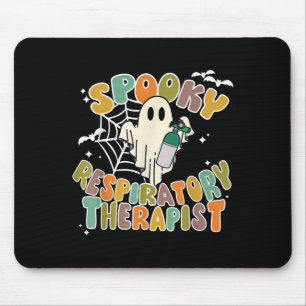 Mousepad Terapêutica Respiratória Spooky Rt Ghost Halloween
