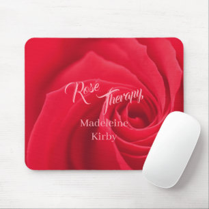 Mousepad Terapia da Rosa Vermelha Opaque Personalizada