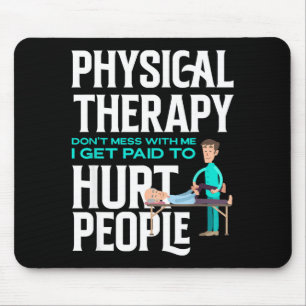 Mousepad Terapia Física Therast Fisioterapia Engraçado Físi