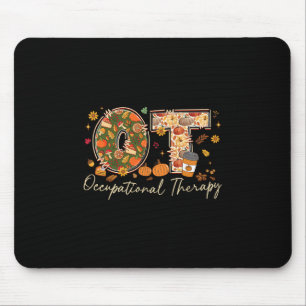 Mousepad Terapia Ocupacional Outono Ot Ota Ação de Graças
