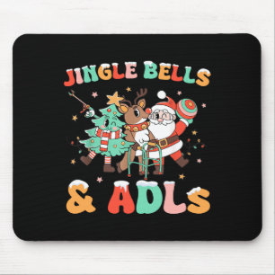 Mousepad Terapia Ocupacional Renas Xmas Papai Noel Adls Nov