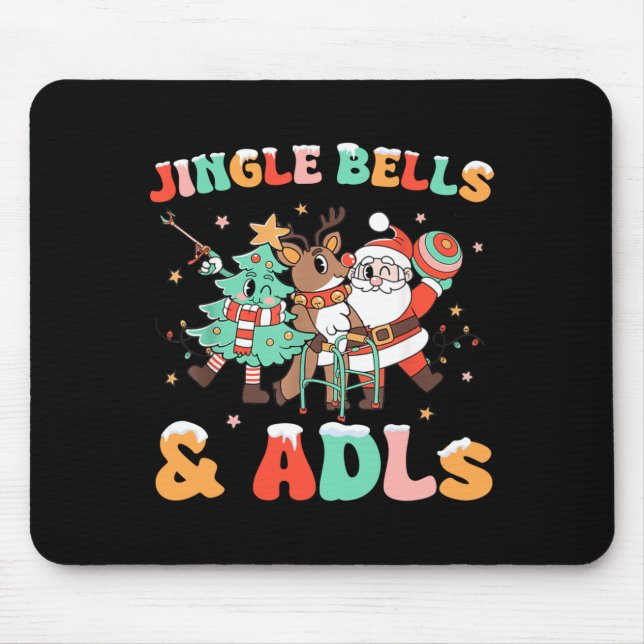 Mousepad Terapia Ocupacional Renas Xmas Papai Noel Adls Nov (Frente)