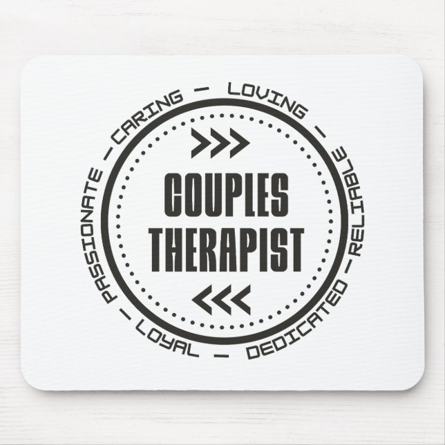 Mousepad Terapista de Casais incrível (Frente)