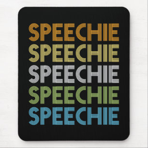 Mousepad Terapista do Patologista de Língua Falada de Speec