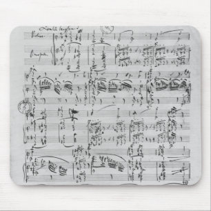 Mousepad Terceira sonata para o piano e o violino