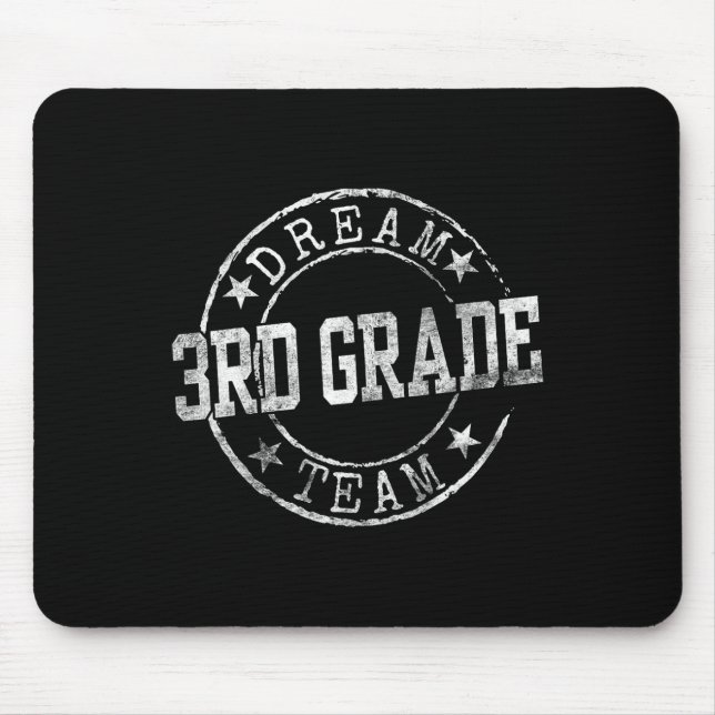 Mousepad Terceiro Ano Equipe dos Sonhos Primeiro Dia de Pro (Frente)