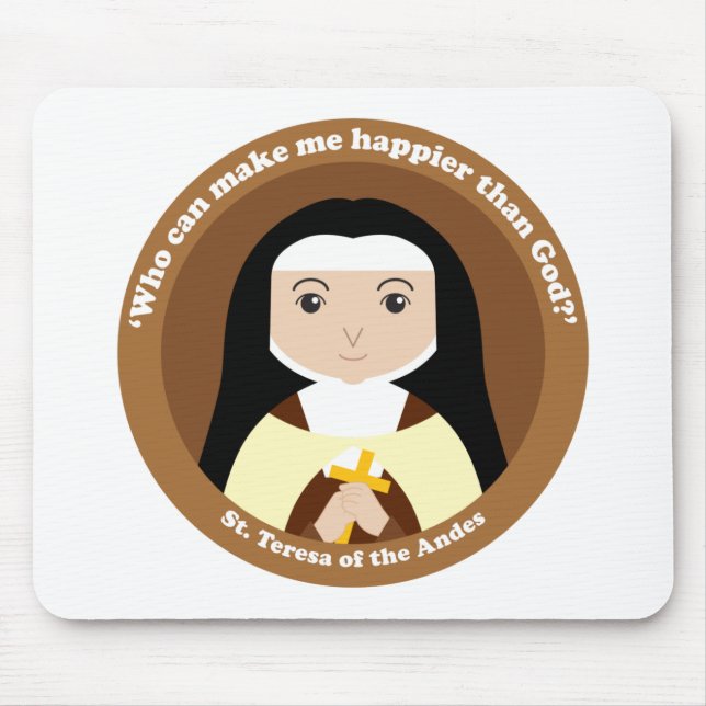 Mousepad Teresa dos Andes (Frente)