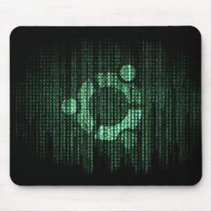 Mousepad Terminal verde de Linux