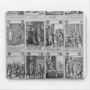 Mousepad Terno dos corações que ilustram 'o Plot Popish