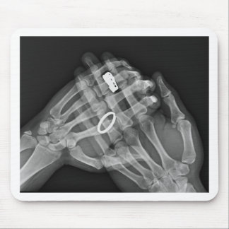 Mousepad Terra arrendada da mão